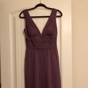 Dress: Beautiful shade of plum. Worn once